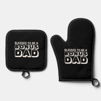 Blessed To Be A Bonus Dad Kitchen/Grill Gift Set