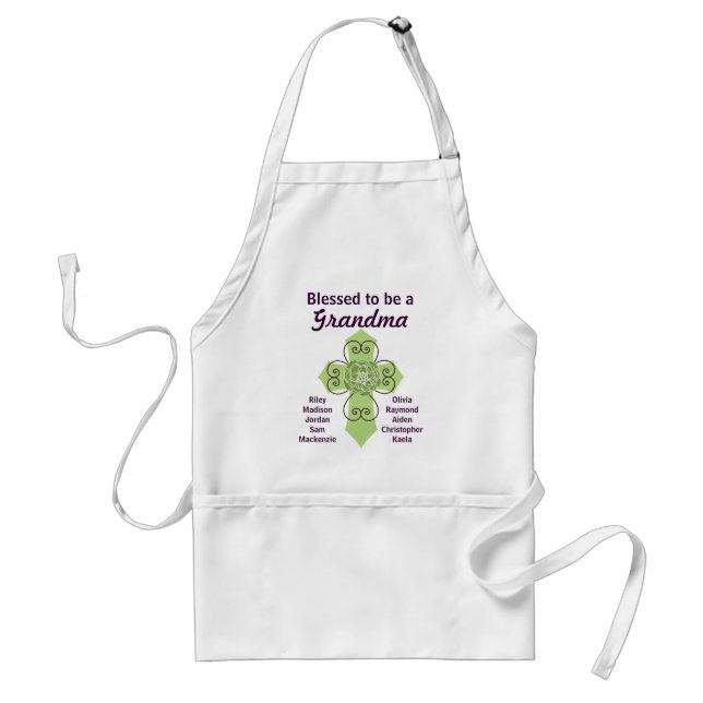 Blessed to be a Grandma Apron (Front)