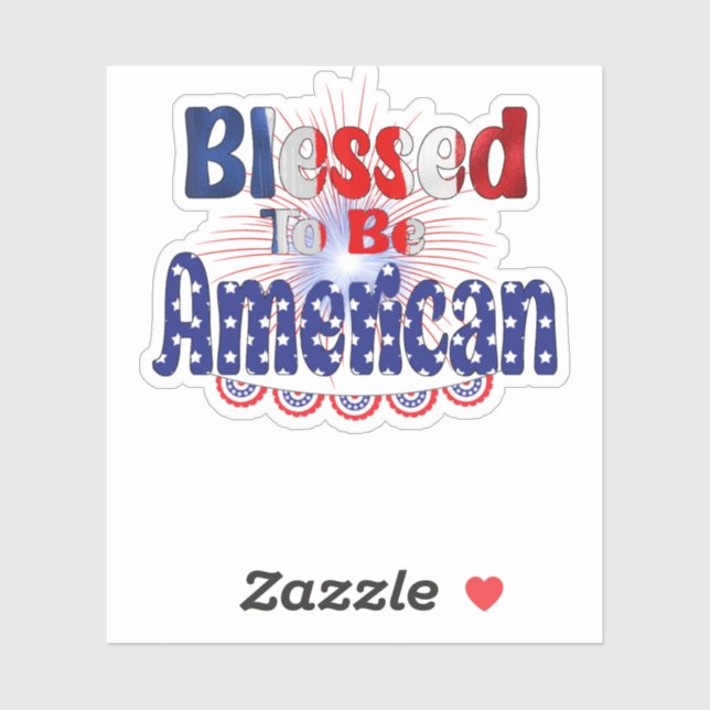 Blessed To Be American (Sheet)