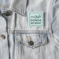 Blessed To Be An Organ Donor Recipient Pastel Blue