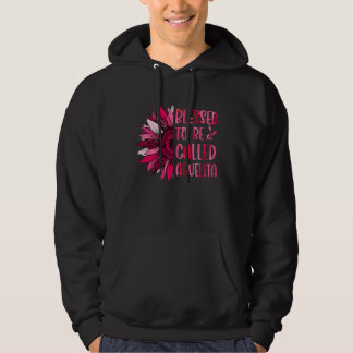 Blessed To Be Called Abuelita Cute Floral Women Mo Hoodie