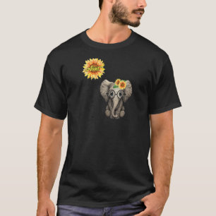 Blessed To Be Called Aunt Hippie Elephant Tshirt A