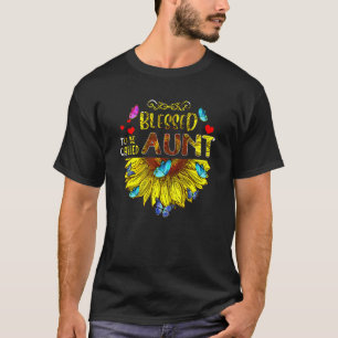 Blessed To Be Called Aunt Sunflower Mother's Day T-Shirt
