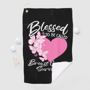 Blessed to Be Called Breast Cancer Survivor  Golf Towel