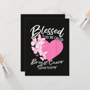 Blessed to Be Called Breast Cancer Survivor Invitation