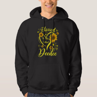 Blessed To Be Called Deedee Sunflower Mother's Day Hoodie
