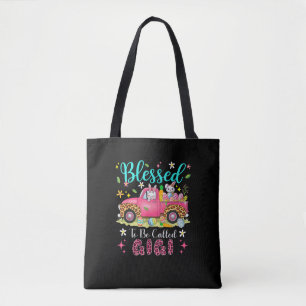 Blessed To Be Called Gigi Easter Bunnies Chocolate Tote Bag