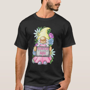 Blessed To Be Called Gigi Gnome Cute Girl Mothers T-Shirt