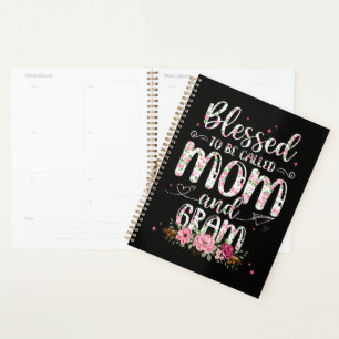 Blessed To Be Called Gram Flower Lovers Planner