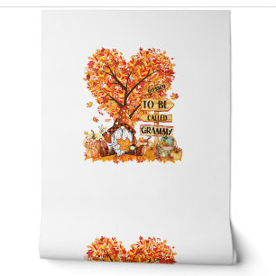 Blessed To Be Called Grammy Gnome Fall Thanksgivin Wallpaper