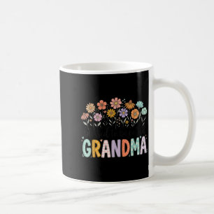 Blessed to be called grandma flowers mother's day coffee mug