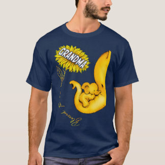 Blessed To Be Called Grandma Sunflower Elephant Mo T-Shirt