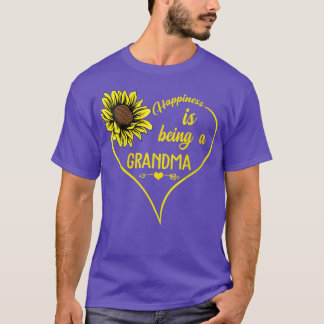 Blessed To Be Called Grandma Sunflower Mothers Day T-Shirt