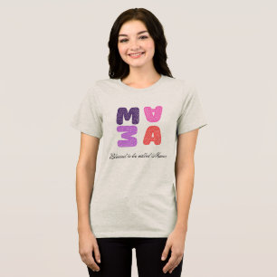 Blessed To Be Called Mama T-Shirt Tri-Blend Shirt