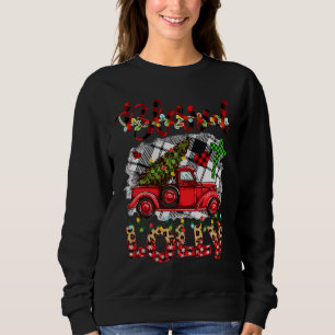 Blessed To Be Called Mamaw Christmas Red Truck Sweatshirt