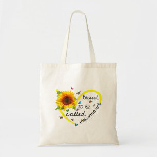 Blessed To Be Called Mawmaw Sunflower Gifts Tote Bag