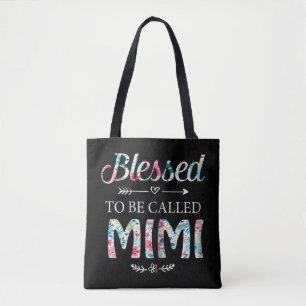 Blessed To Be Called Mimi Christmas Tote Bag