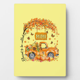 Blessed To Be Called Mimi Fall Vibes Thanksgiving Plaque