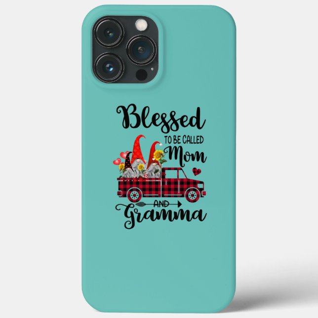Blessed To Be Called Mom and Gramma Gnomes Case-Mate iPhone Case (Back)