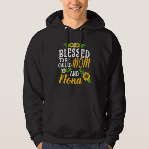 Blessed To Be Called Mum And Nona Thanksgiving Chr Hoodie
