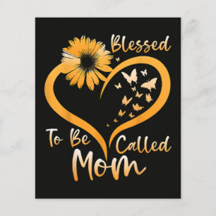 Blessed To Be Called Mum Flyer
