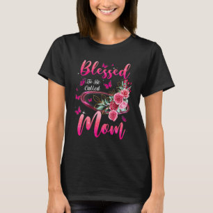 Blessed To Be Called Mum Grandma Great Grandma Mot T-Shirt