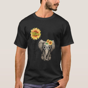 Blessed To Be Called Mum Hippie Elephant Mother's T-Shirt