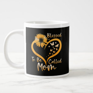 Blessed To Be Called Mum Large Coffee Mug