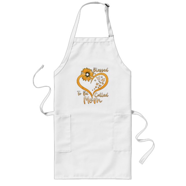 Blessed To Be Called Mum Long Apron (Front)