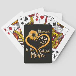 Blessed To Be Called Mum Playing Cards