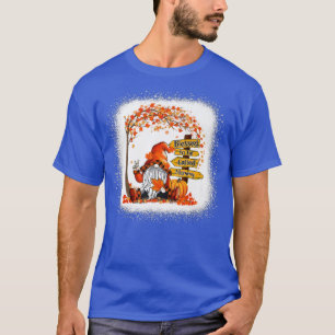 Blessed To Be Called Mummy Gnome Fall Autumn Thank T-Shirt