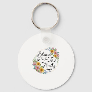 Blessed To Be Called Mummy Sunflower Mummy Mothers Key Ring