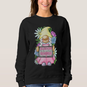 Blessed To Be Called Nonnie Gnome Cute Girl Mother Sweatshirt