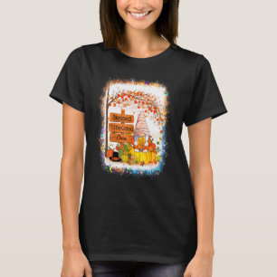 Blessed To Be Called Oma Gnome Fall Autumn Thanksg T-Shirt