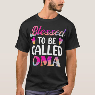 Blessed To Be Called Oma s, Mothers Day German Gra T-Shirt