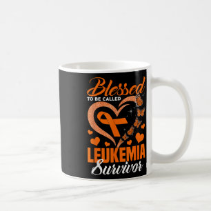 Blessed To Be Leukaemia Awareness Day Survivor Ora Coffee Mug