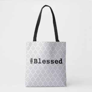 #Blessed Tote Bag