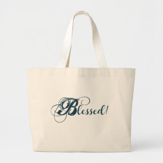 Blessed! Tote (Blue)