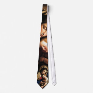 Blessed Virgin Mary and Infant Child Jesus Tie