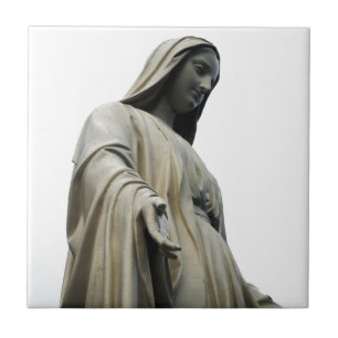 Blessed Virgin Mary Ceramic Tile