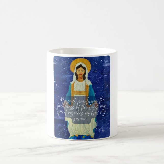 Blessed Virgin Mary Christian Coffee Mug (Center)