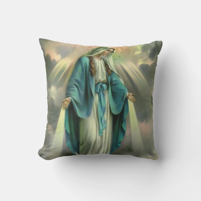 Blessed Virgin Mary Cushion (Front)