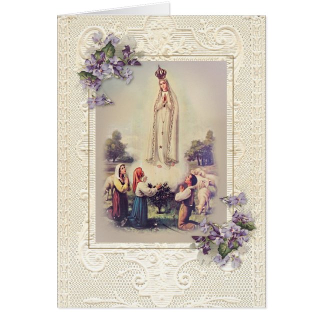 Blessed Virgin Mary Immaculate Heart Fatima (Front)