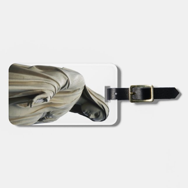 Blessed Virgin Mary Luggage Tag (Front Horizontal)