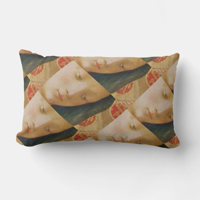 Blessed Virgin Mary Lumbar Cushion (Front)