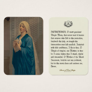 Blessed Virgin Mary Memorare Prayer