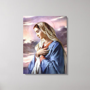 Blessed Virgin Mary - Mother of God Canvas Print