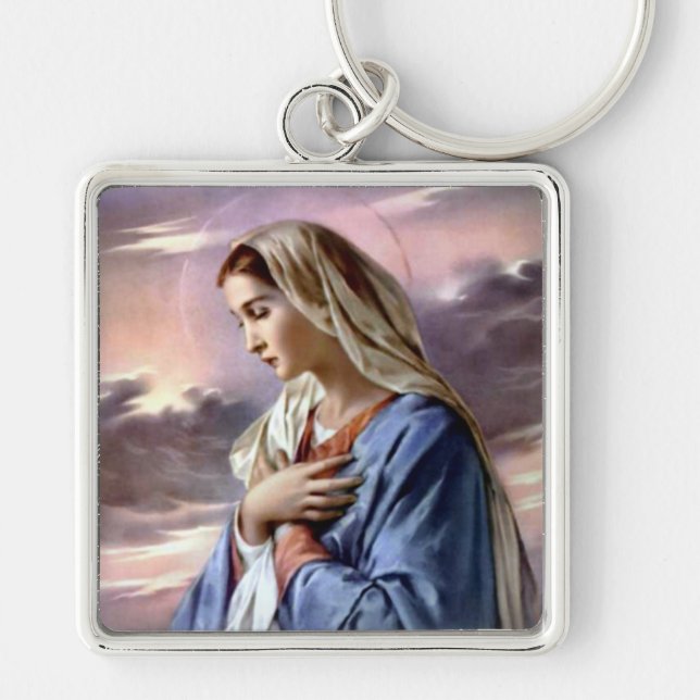 Blessed Virgin Mary - Mother of God Key Ring (Front)