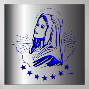 Blessed Virgin Mary - Mother of God Poster