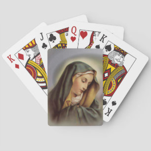 Blessed Virgin Mary Playing Cards